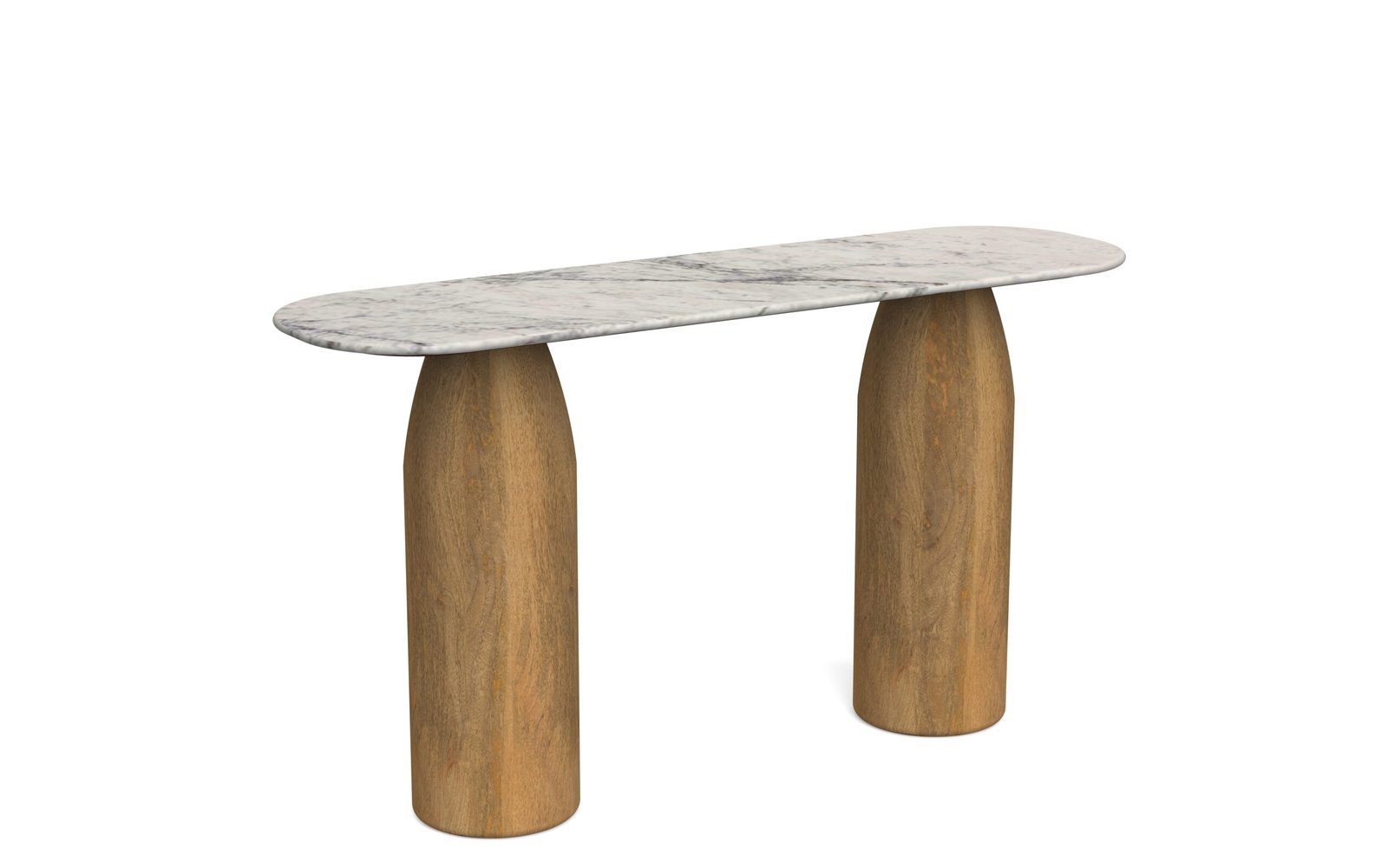 Modern Marble Top Console Table - Image 5