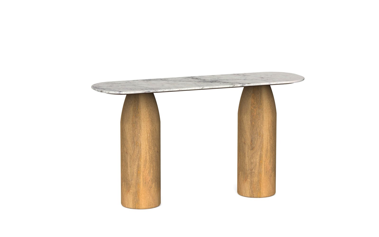 Modern Marble Top Console Table