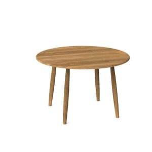 Scandinavian Round Solid Wood Dining Table