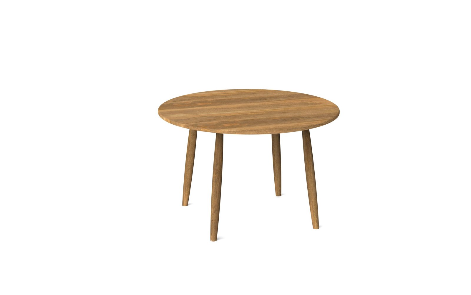 Scandinavian Round Solid Wood Dining Table