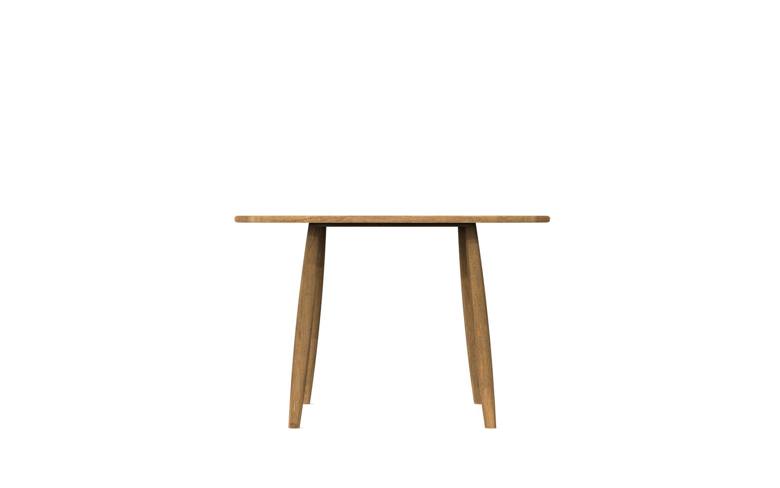 Scandinavian Round Solid Wood Dining Table - Image 3