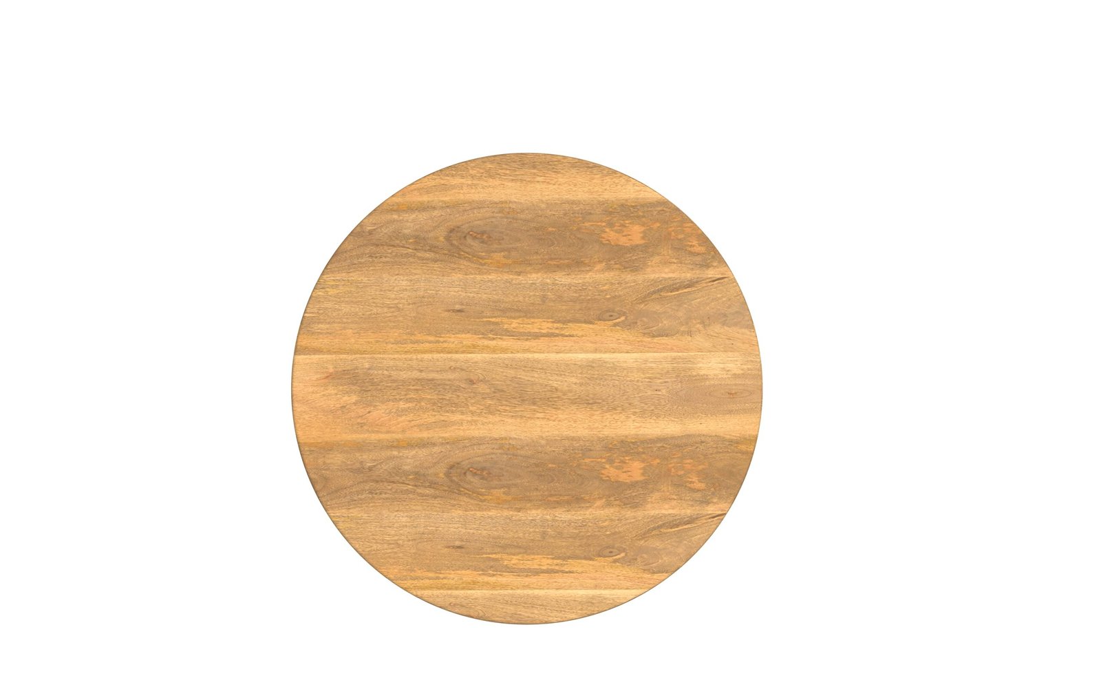 Scandinavian Round Solid Wood Dining Table - Image 4